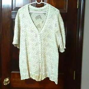 Short sleeve knitted sweater purchased in Lithuani